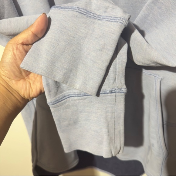 Lululemon Time Out Hoodie Heathered Deep Indigo Women Size 8? - Picture 6 of 11